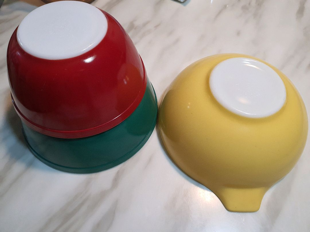 빈티지 미국 파이렉스 믹싱볼 3종( 개당값 이미지