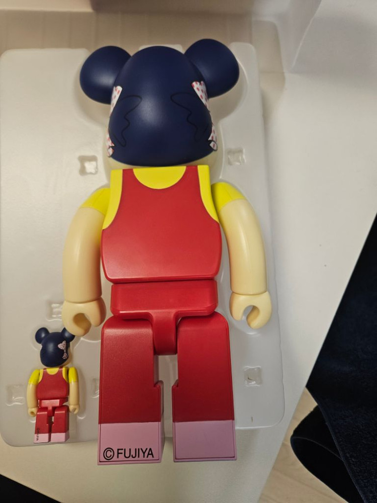 베어브릭 페코짱 에나멜 100 400세트 이미지