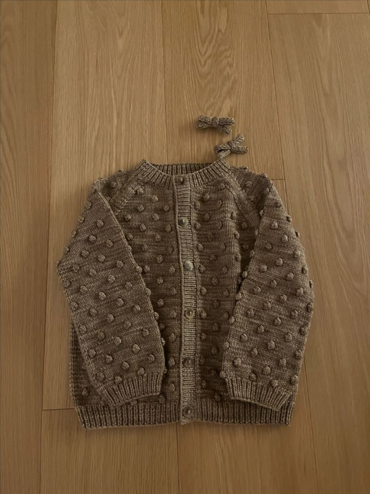 미샤앤퍼프 브룻 가디건 4y + 핀--1