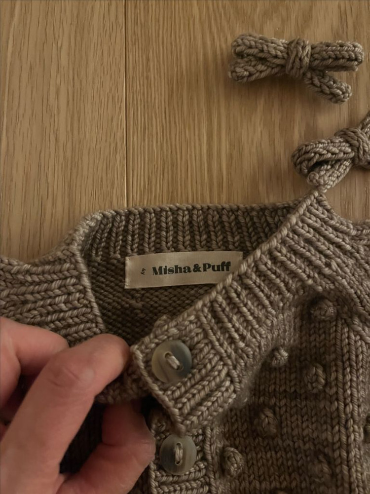 미샤앤퍼프 브룻 가디건 4y + 핀--2