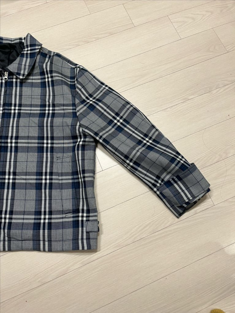 (땡처리)더니트컴퍼니 체크패턴 자켓(M)100 이미지