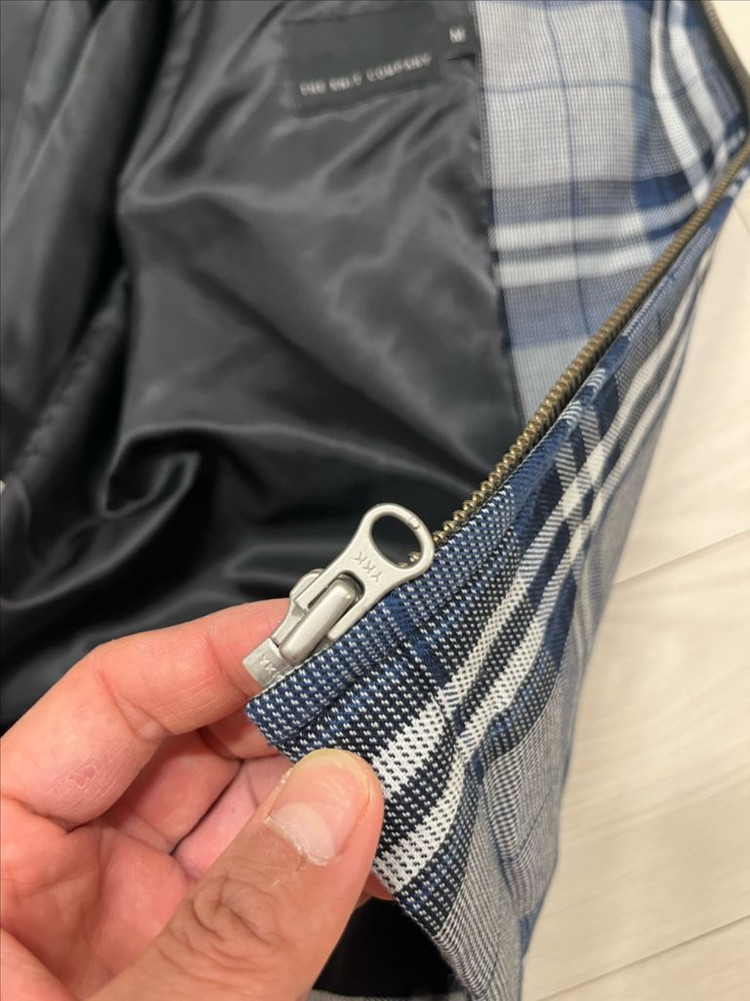 (땡처리)더니트컴퍼니 체크패턴 자켓(M)100 이미지