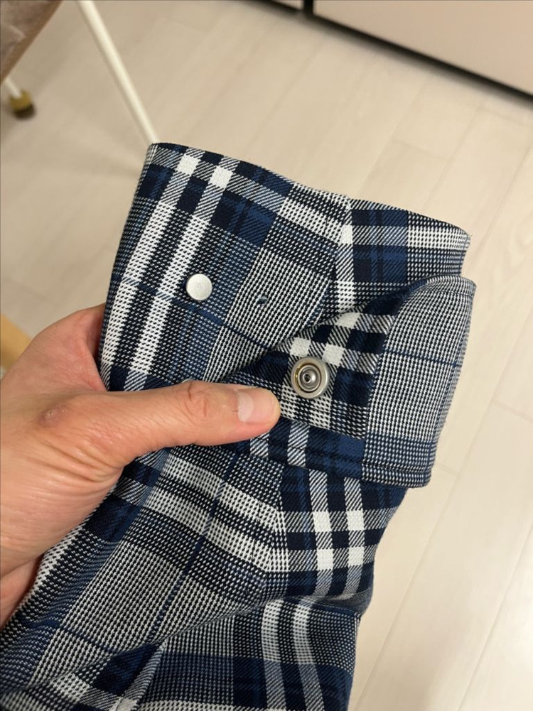 (땡처리)더니트컴퍼니 체크패턴 자켓(M)100 이미지