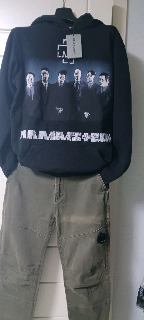 발렌시아가아티스트 콜라보 후드티--4