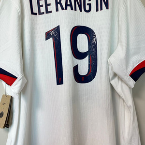 24-25파리생제르망(psg) 어웨이 19번이강인 어센틱 2XL(115) 이미지