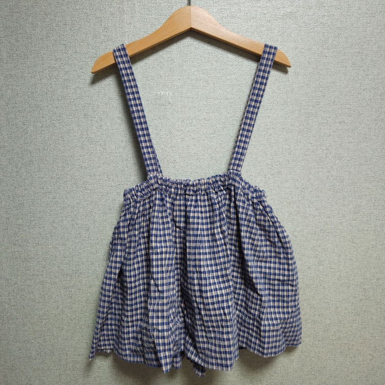 수어플룸 soor ploom 체크 마비스 블루 4-5y--1