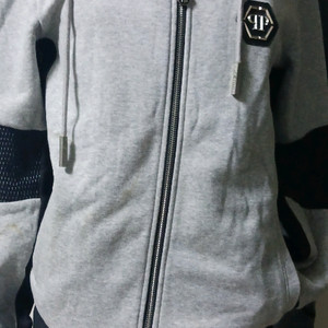 필 립플레인후드 집업. M