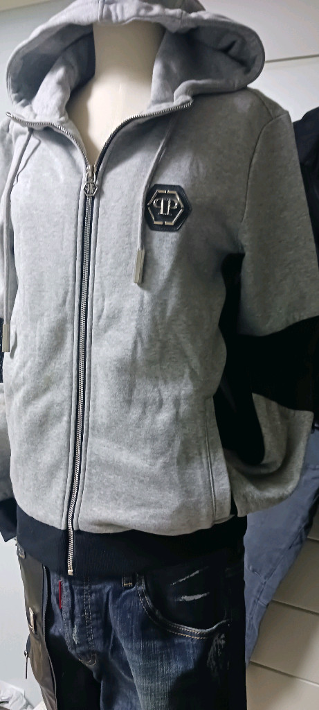 필 립플레인후드 집업. M--1