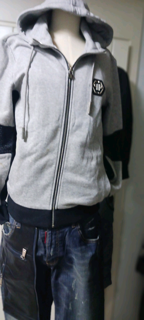 필 립플레인후드 집업. M--2