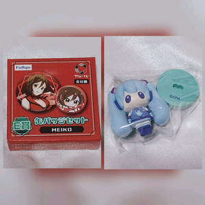 보컬로이드 하츠네 미쿠 누들스토퍼 쿠지 메이코 100엔 미니 고무 피규어 이미지