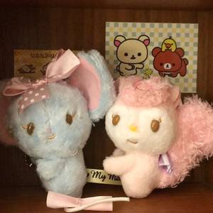 초레어! 일본고전풍 마이멜로디 친구 플랫군과 다람쥐친구 인형 세트 키티 이미지