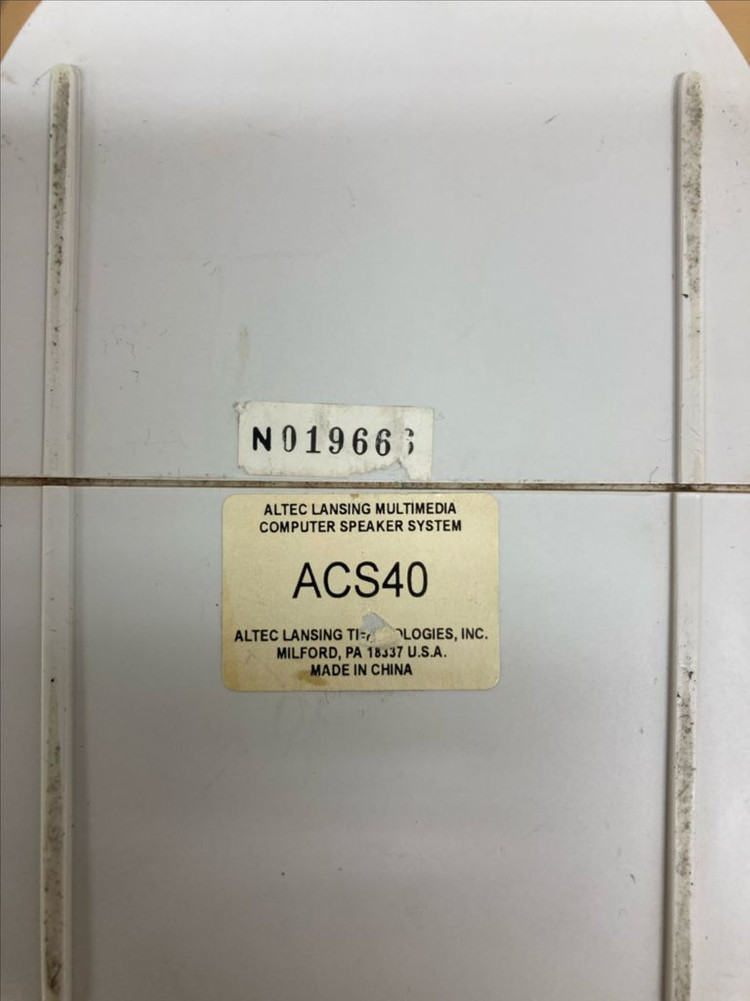 알텍렌싱 ACS40 PC 스피커 이미지