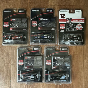 그린라이트 1:64 인디카 다이캐스트 모형 5대