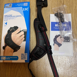 JJC 퀵릴리즈 카메라 가죽 손목 핸드스트랩