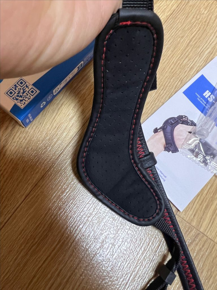 JJC 퀵릴리즈 카메라 가죽 손목 핸드스트랩--2