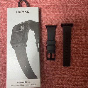 노마드 애플워치 스트랩 러기드 블랙 40/41/42mm 공용