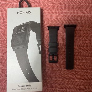노마드 애플워치 스트랩 러기드 블랙 40/41/42mm 공용