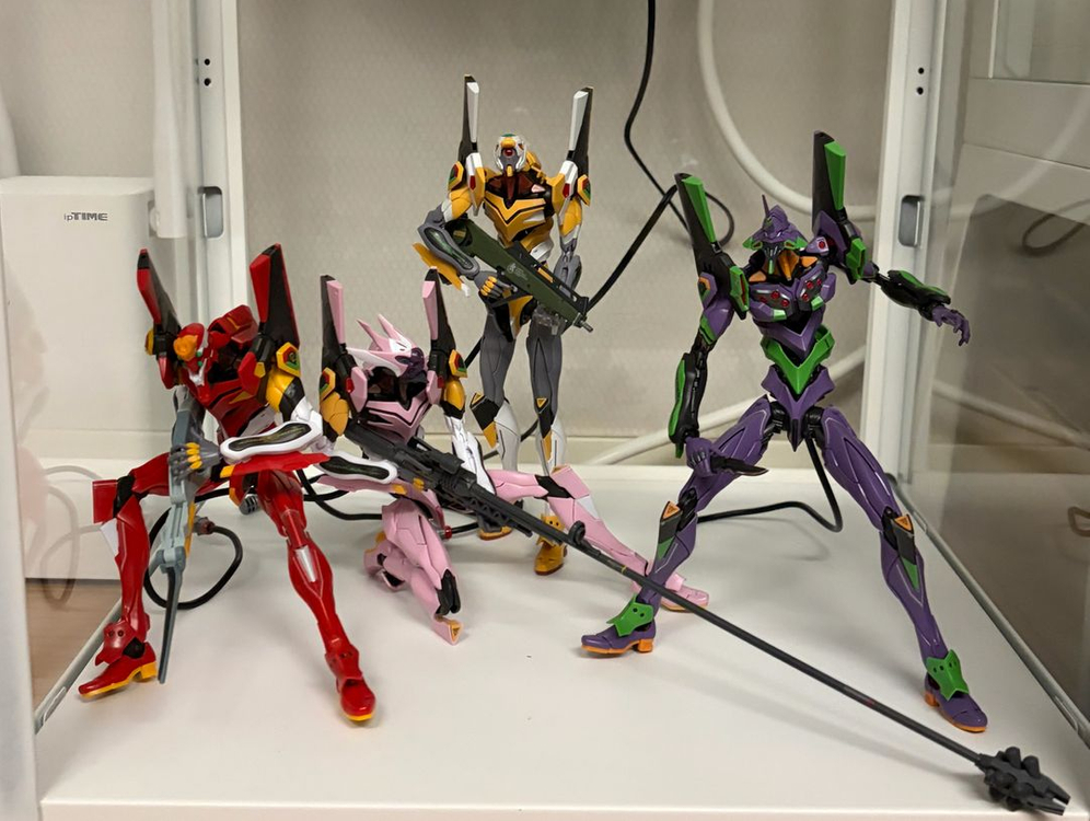 rg 에반게리온 초호기, 0호기, 2호기, 8호기 일괄--2