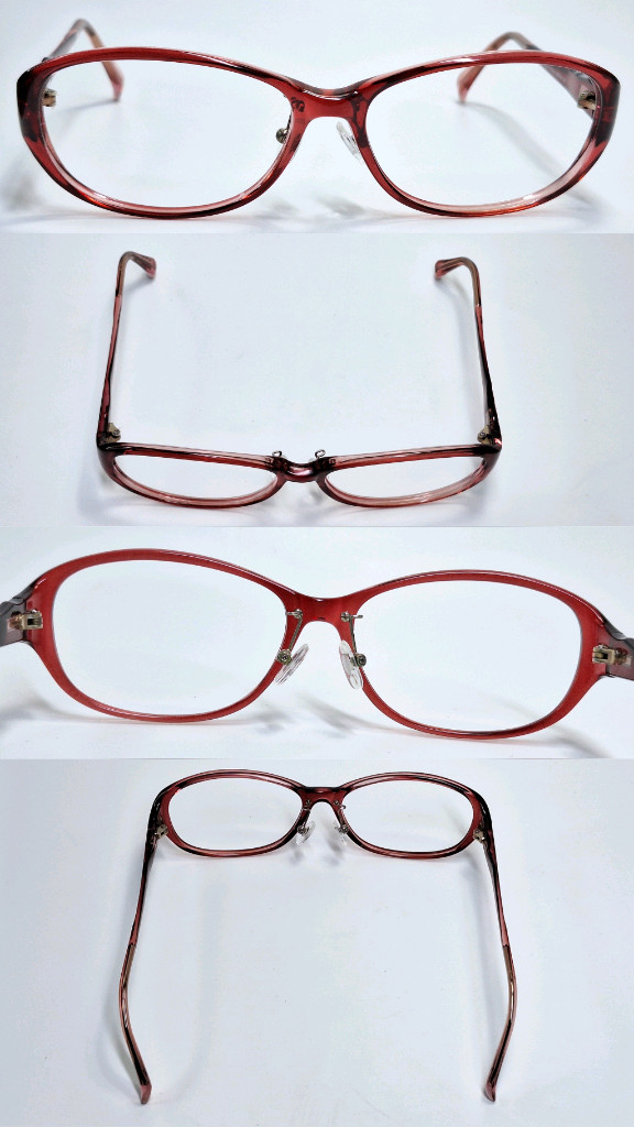 여성용 안경테 겸 선글라스 AO-203-2 55% 일본 수입 y2k 패션 아이웨어 빈티지 레트로 클래식--4