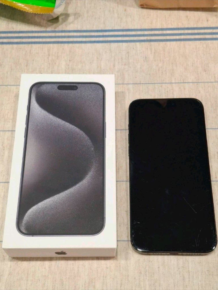 아이폰 15프로맥스 512GB 티타늄블랙 이미지