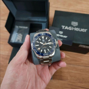 태그호이어 아쿠아레이서 오토매틱 41mm 청판