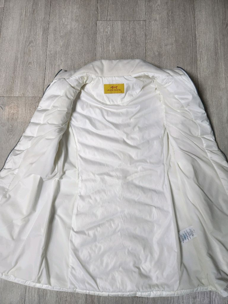 (상태최고)루이까스텔골프 여성덕다운패딩조끼(90)--4