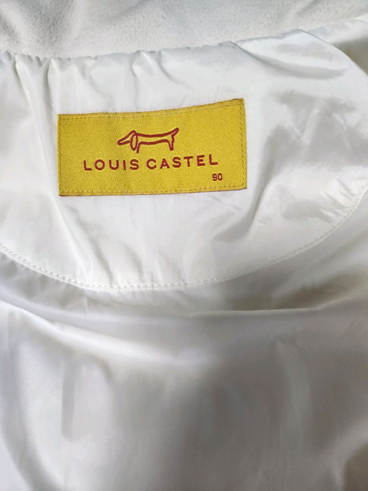 (상태최고)루이까스텔골프 여성덕다운패딩조끼(90)--5