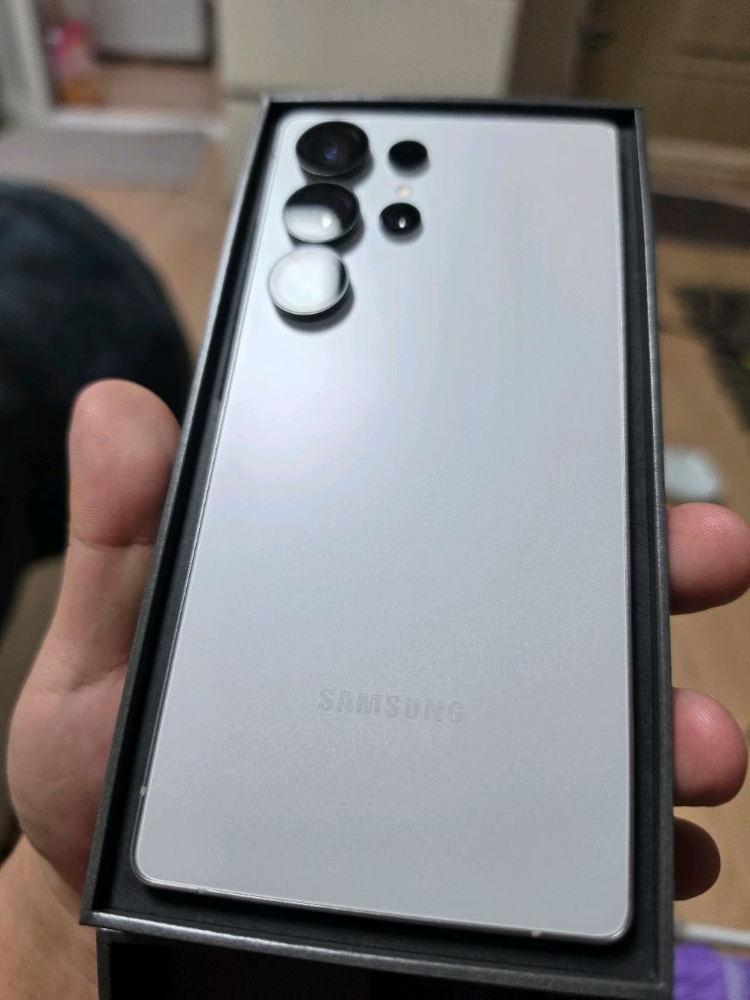 갤럭시 s25 울트라 512GB 자급제 티타늄 화이트실버--2