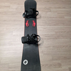 스노우보드 데크 + 바인딩 세트