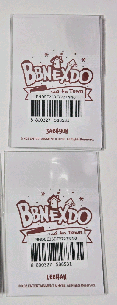 [미개봉일괄]보넥도 쁘넥도 팝업 미러 명명 특전포카 재현 이미지