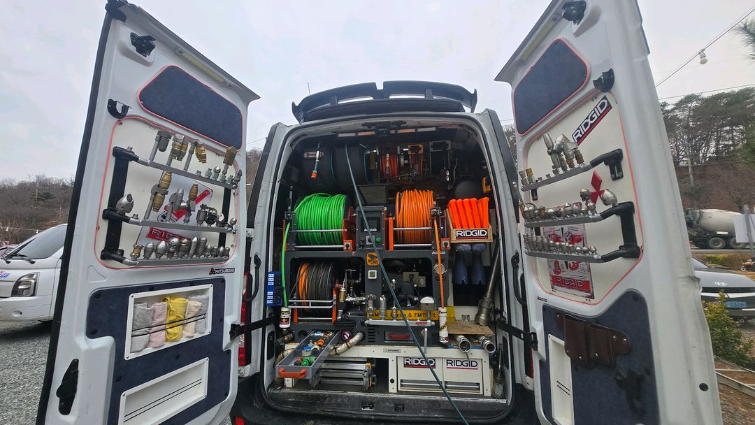 하수구 전문가용 고압세척기--1