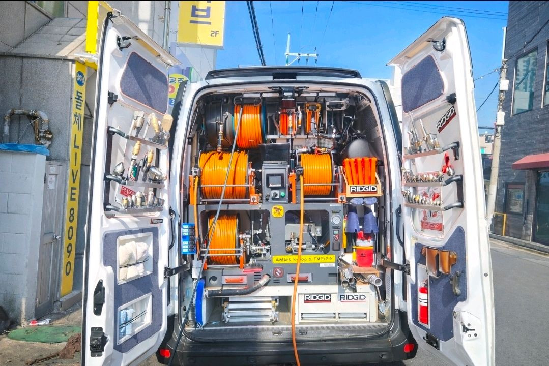 하수구 전문가용 고압세척기--2