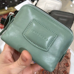 롱샴 브리오슈 가죽 동전 지갑(민트색/무료배송)