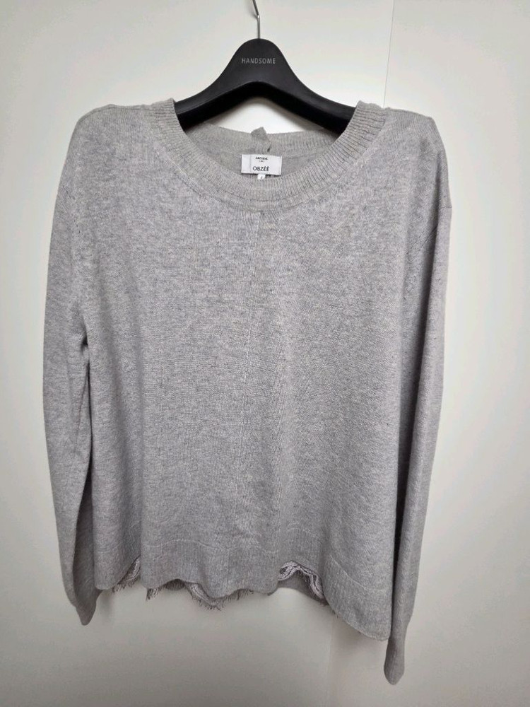 한섬(오브제) 울 레이스니트--4