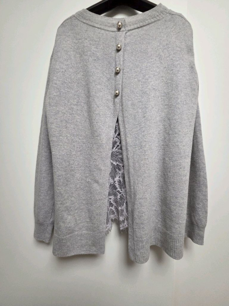 한섬(오브제) 울 레이스니트--5