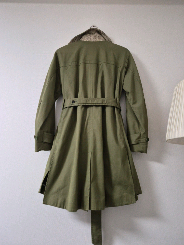 한섬시스템 트렌치반코트--2