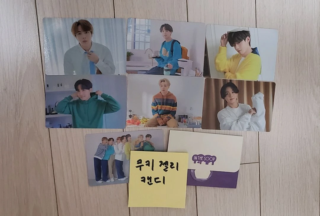 방탄소년단 BTS 인더숲 평창 스테이 포토카드 포카 이미지