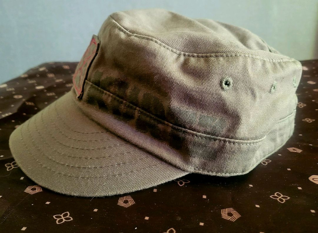 [미착용 새상품]Akurtz 에이커츠 카키 밀리터리 캡--2