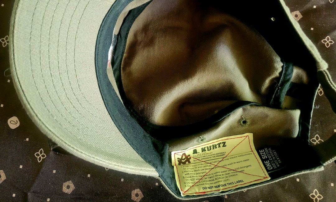 [미착용 새상품]Akurtz 에이커츠 카키 밀리터리 캡--6