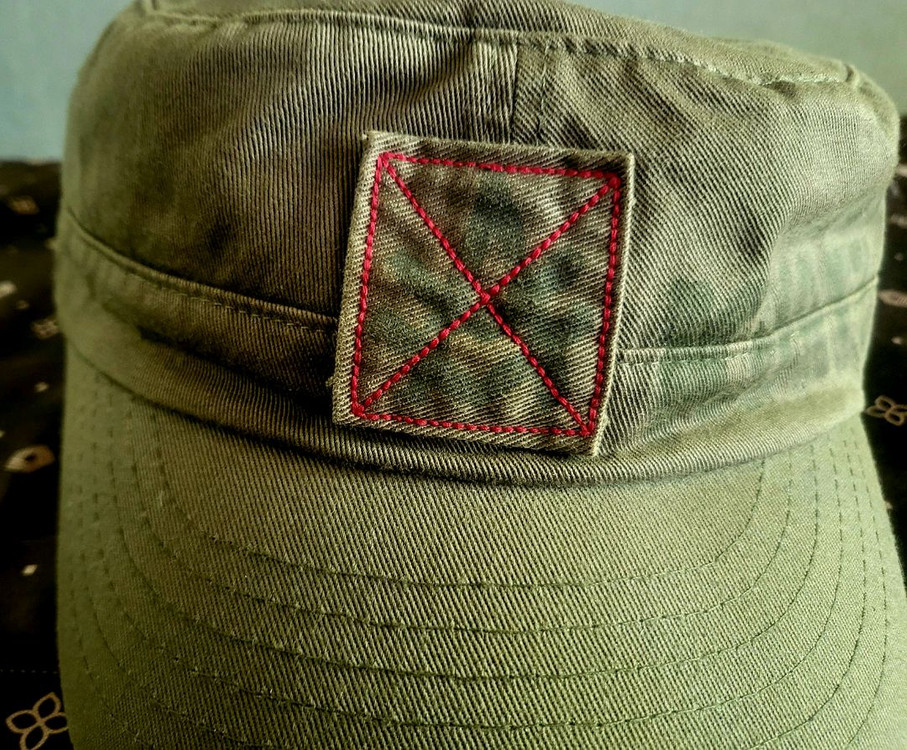 [미착용 새상품]Akurtz 에이커츠 카키 밀리터리 캡--7