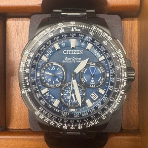 급매 시티즌 CC9025-51L 새틀라이트웨이브 하쿠토 한정판