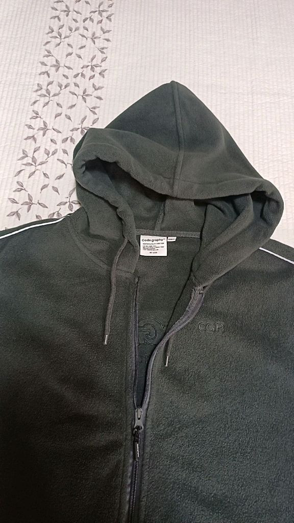 코드그라피 오버핏플리스 105 가슴64 기장71 이미지