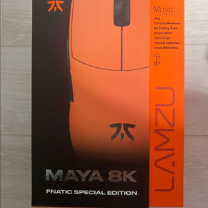 람주 마야 8k프나틱 lamzu maya 8k fnatic