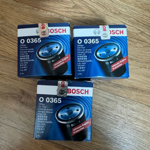 보쉬 엔진 오일필터 O0362 단순개봉 이미지