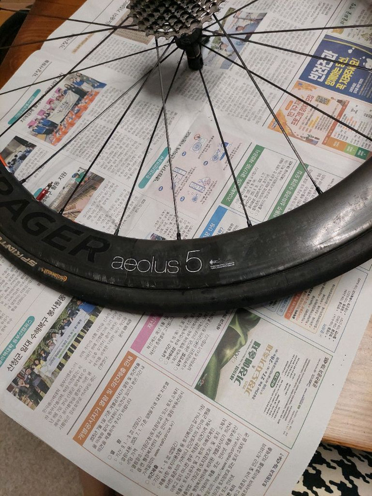 카본 로드바이크 휠셋--3