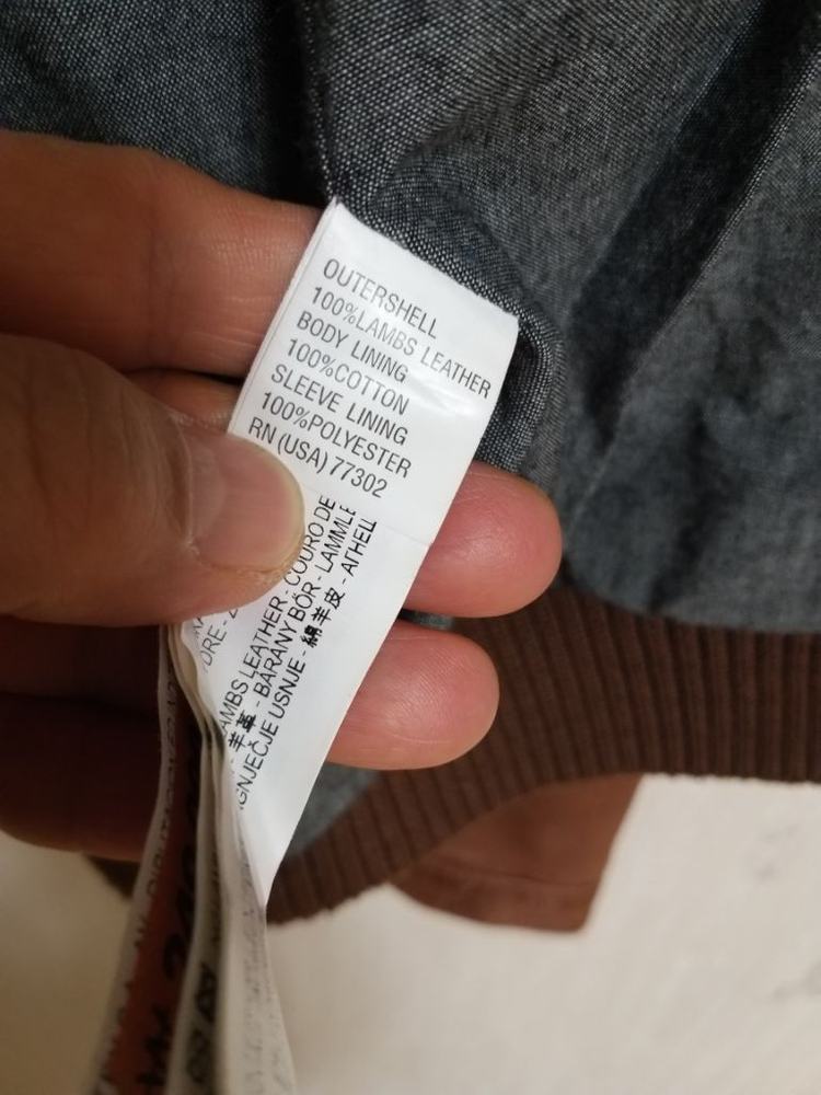 자라맨 빈티지핏 블루종 라이더자켓 (어100.남95) 이미지