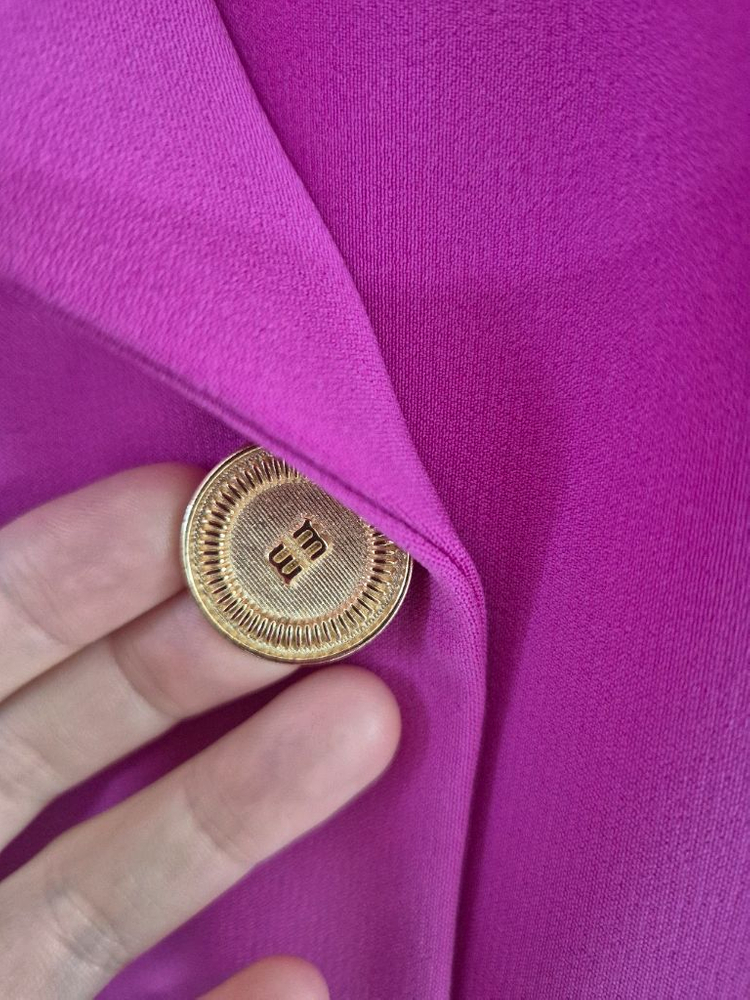 모조에스핀 자주색상 코트--2