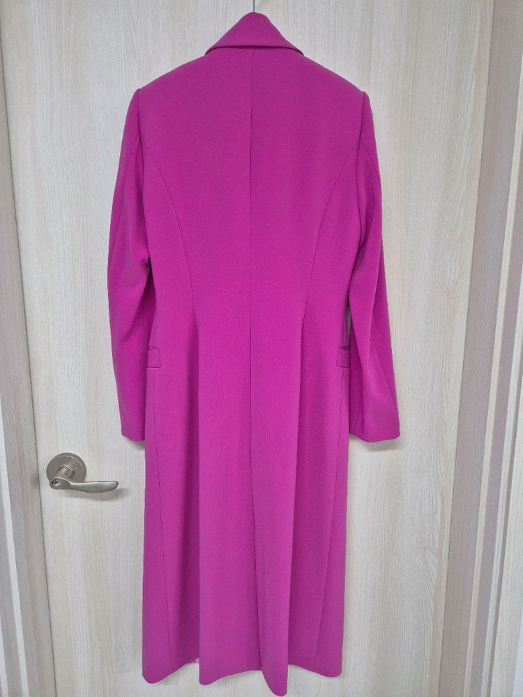 모조에스핀 자주색상 코트--4