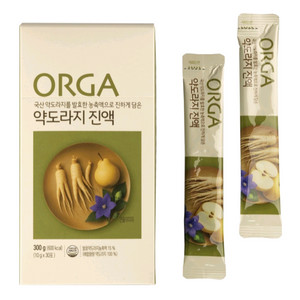 [ORGA] 약도라지 진액, 300g (10g*30포)