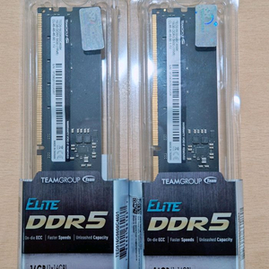 팀그룹 엘리트 DDR5 32GB ( 16GB x2) 5600MHz 하이닉스 A다이 언락